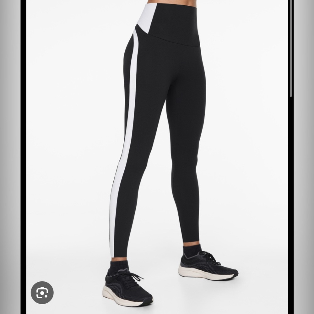 Oysho Black Block Compressive Leggings M